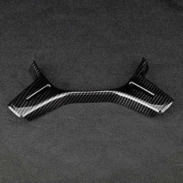 Kolfibermönster ABS rattglanstrim för Benz C Class W204 2011-2013