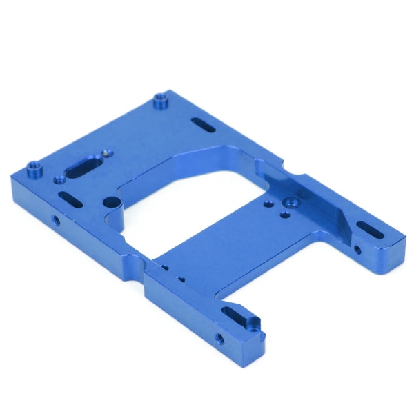 För WPL-system 1:16 RC-bil metallstyrmotor Servo Fästfäste för basfäste blå