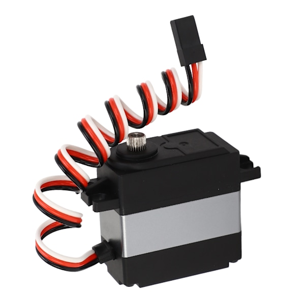 Musta Hopea 35KG RC Auto Servo 200° Rajakulma Alumiini Muovi Kuori RC Servo ZD Racing MX 07 1/7