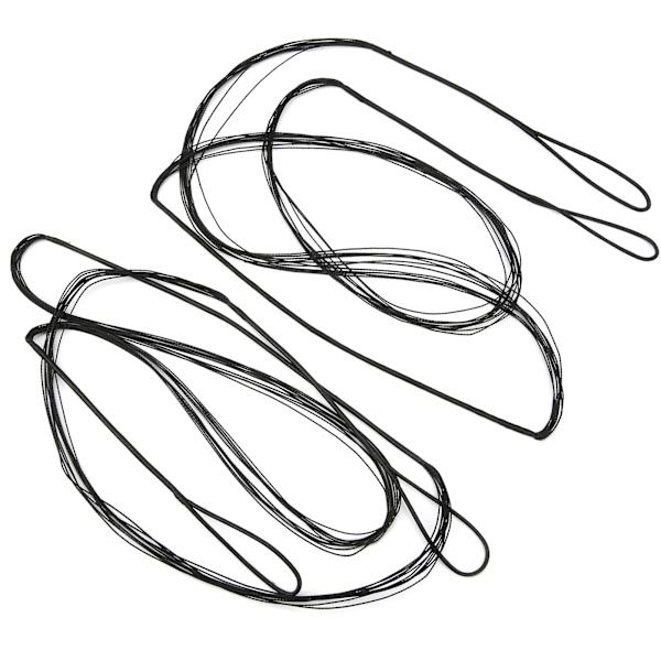 12-strenget Traditionel Recurve Buesnor Polyester Udskiftningssnor