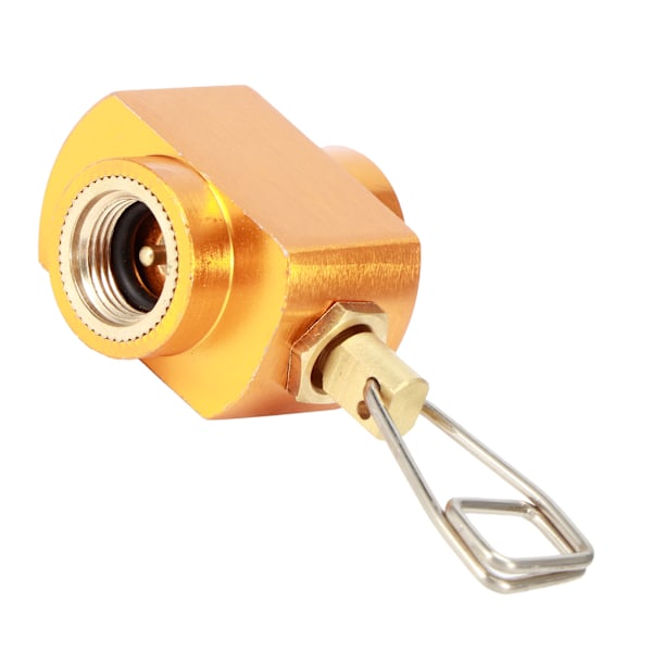 G1/4 DN8 Adapter för utomhuscampingspis Gaspåfyllningsventil Adapter Gasspis Tillbehör