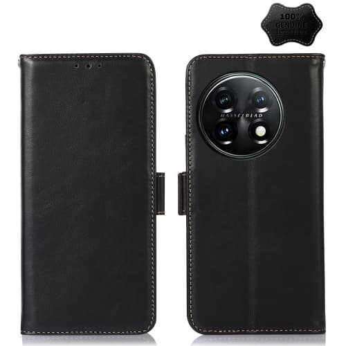 OnePlus 11 5G Etui RFID Cra Horse Læder Sort 84