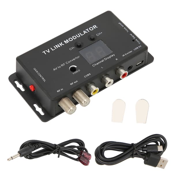 Multifunksjonell UHF Home Converter - TM70RG TV Link Modulator (PAL/NTSC)