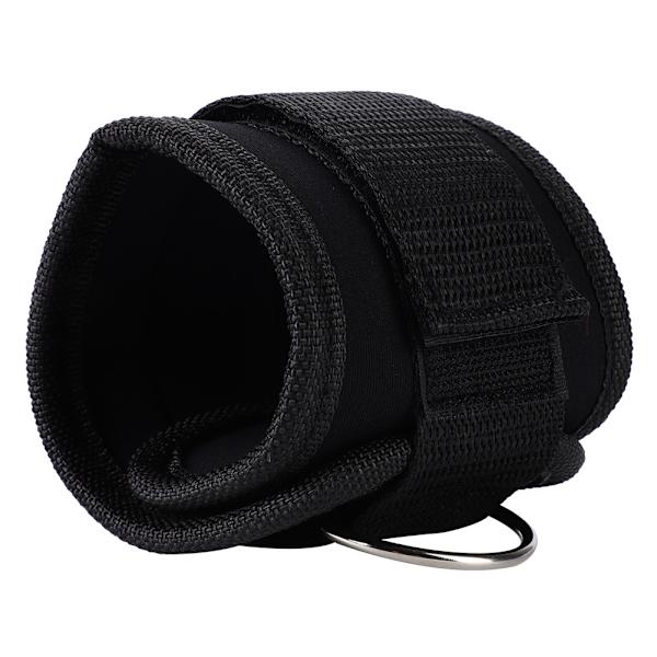 Ankelrem Ben Styrketræning Vægtbærende Power Strap Fodring til fitness (sort)