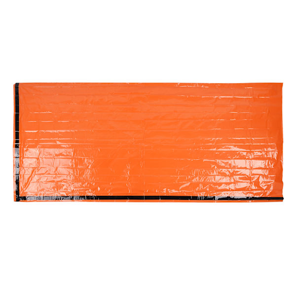 Utomhus bärbar nödsovsäck Håll varm Fuktsäker Pad Reflekterande Campingmatta Orange