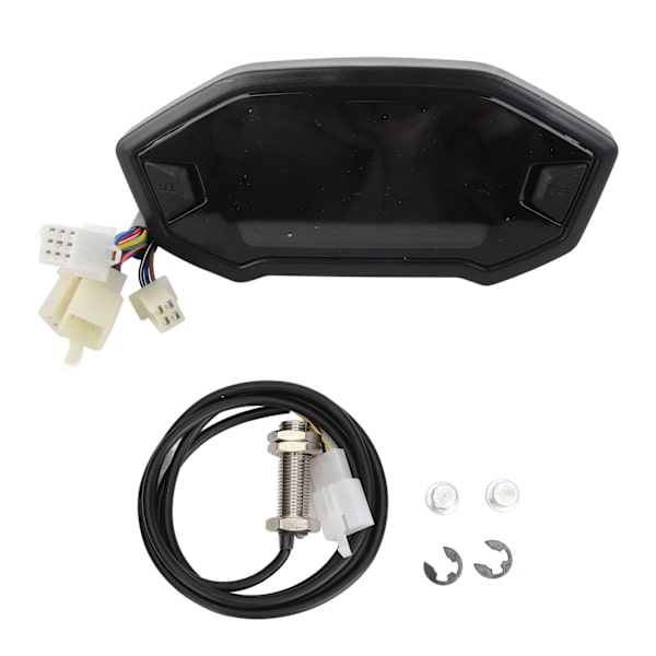 Motorcycle Instrument Panel LCD Digital Display Multifunctional Speedometer Odometer Tachometer for Motorcycle