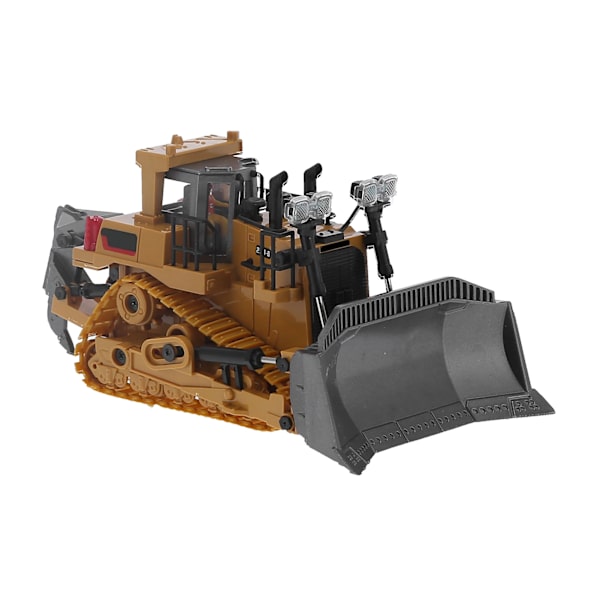 Fjärrkontroll för larvband i skala 1/24 Frontlastare Leksak Barns plastskyffel Laddare elektrisk traktor