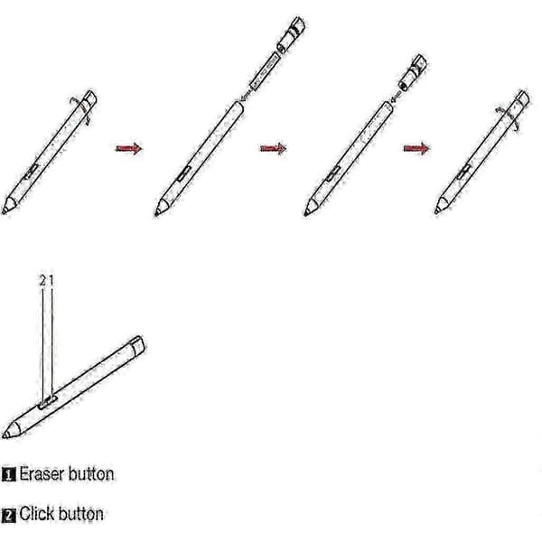Lenovo Stylus Pen kompatibel med Ideapad Flex 5 14\" Touchscreen