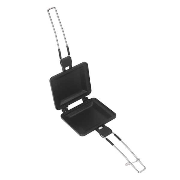 Sandwichmaker Foldbar Bærbar Non-Stick Frokostmaskin Presspanne for Hjemmecamping