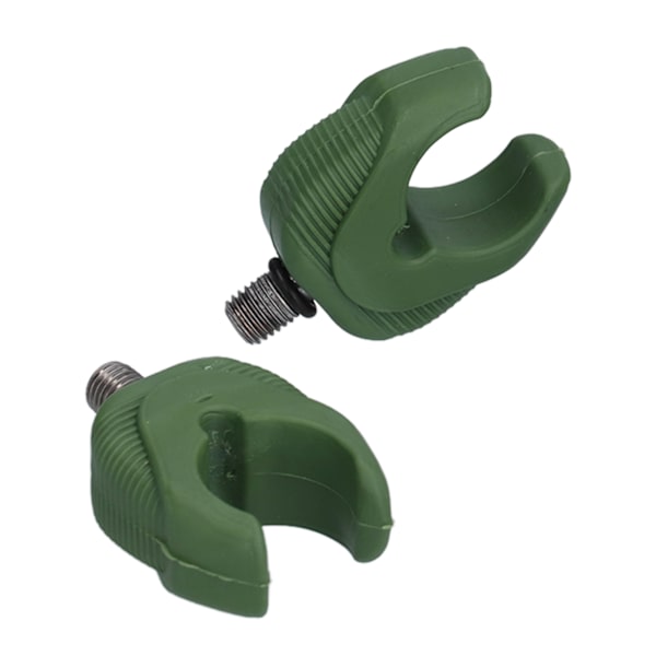 4 kpl karppiikkitelineen Silica Gel -varsipidike Kalastusvavanpidike M3/8 kierteellä Army Green
