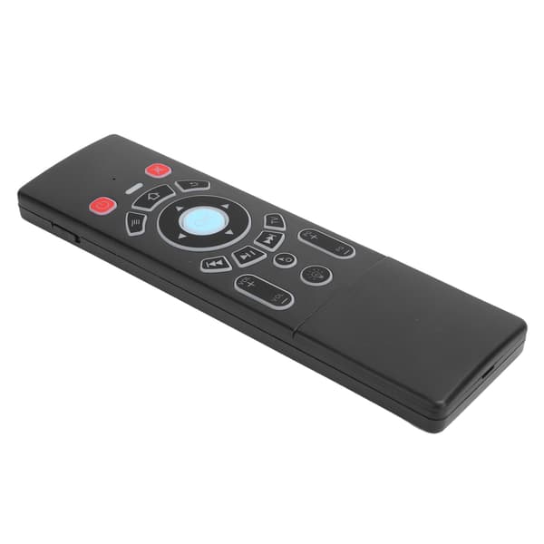 Air Remote Mouse Keyboard 2.4G 6‑Akser Gyroskop Touchpad Baggrundsbelyst til Android/Smart TV Box PC Standard Edition