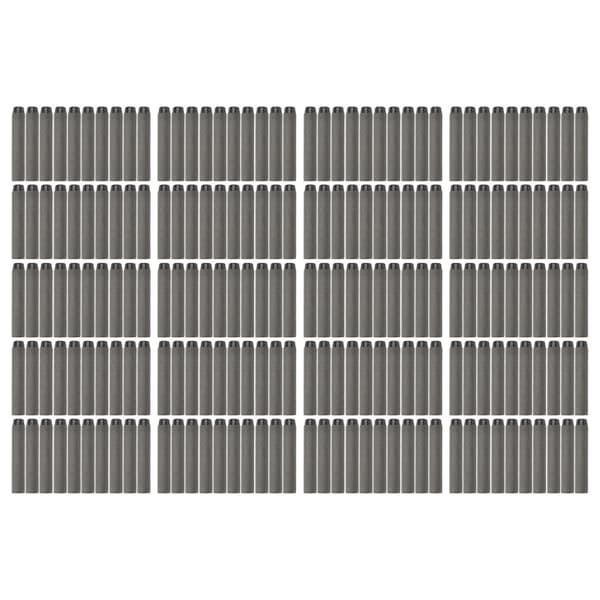 EVA Skumdart Hule Fylldart Skytespill Leke for Barn Gutter Jenter Svart Solid Hode