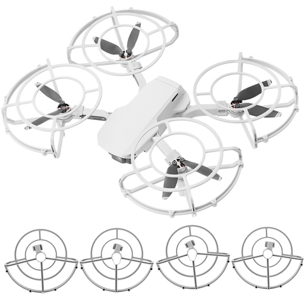Drone Propeller Beskyttelsesring - Cirkelformet Tilbehør til Mavic Mini (Grå)