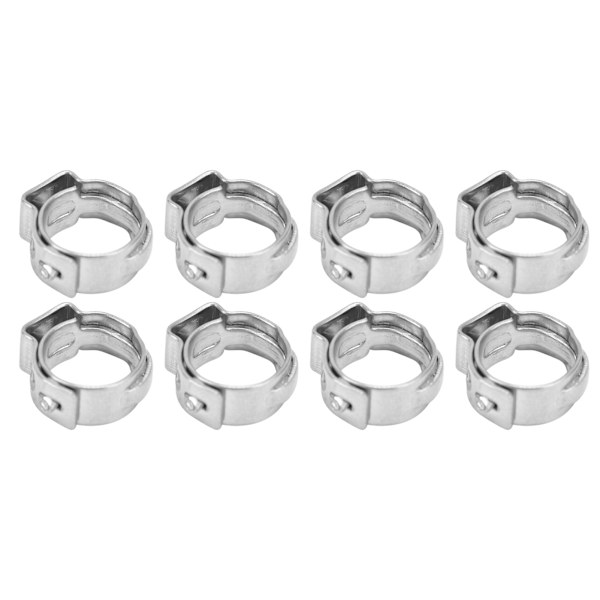 20 stk slangeklemmer forbedrer korrosjonsbestandighet Motstandsdyktig Justerbar dobbeltrådsslangeklemme for industri 10,3-12,8 mm
