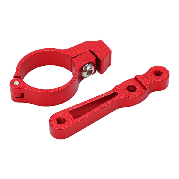 Sykkelvannflaskeholder Adapter Aluminiumlegering Setepinne Vannflaskeholder Montering for Utendørs Kjøring Rød