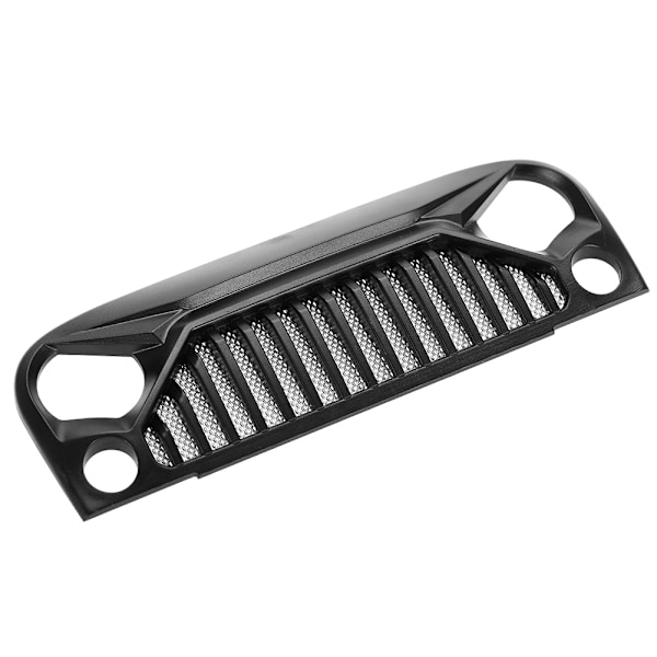 Nylon Angry Eyes Grille Body 1:10 Bil Front Tilbehør Sett for Jeep Wrangler Crawler