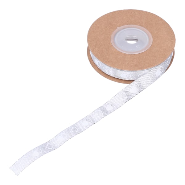 Hjärttryckt Band 1.0cm Brett 10m Lång Kraftfull Prestanda Enkel Användning Banddekorationer