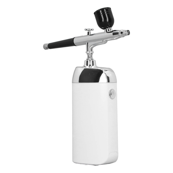 Trådløs Airbrush Kit USB Opladning Bærbar Håndholdt Mini Spraymaling Airbrush Sæt til Kagedekoration Manikyr Hvid