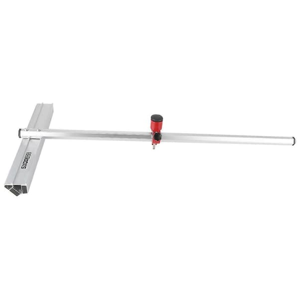 Glasskärare T-formad glaspushkniv Högprecision manuell bärbar kakelskära Silver & red