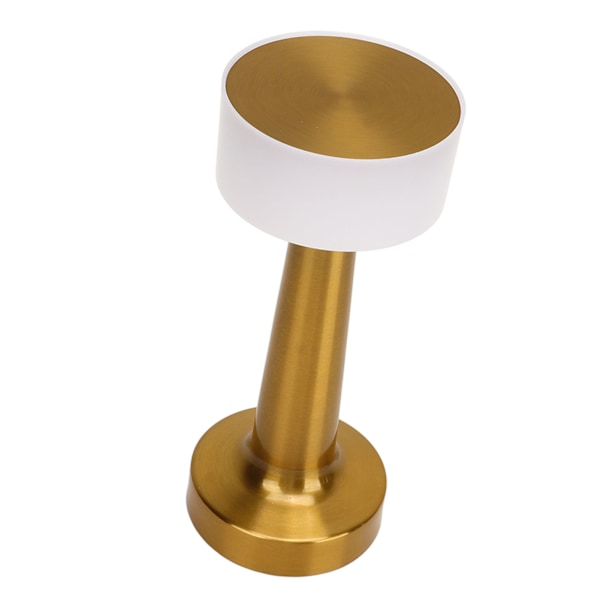 Bærbar bordlampe med 3 farger USB-lading Metall Retro nattbord Lampe For Restaurant Soverom Barer Hjem