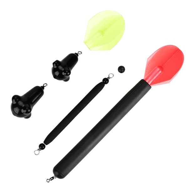 Colored Marker Float Avtagbar svans med tillbehör för viktfiskeredskap