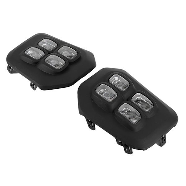 Par LED Dagkjørelys Front DRL Kjørelys Passer for Tacoma Alle Modeller 1620 (Hvit Gult Lys)