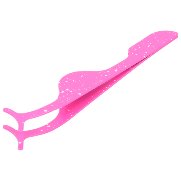 Lashes Applicator Tool Rostfritt stål Lösögonfransar Extra Clip Adjusting Applicator Vit