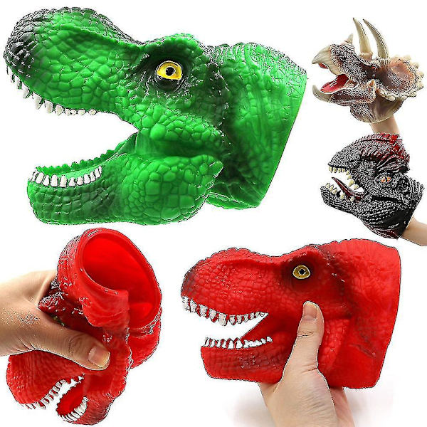 Dinosauruksen kynsikäsineet - Velociraptor-käsiukkeli aikuisille ja lapsille