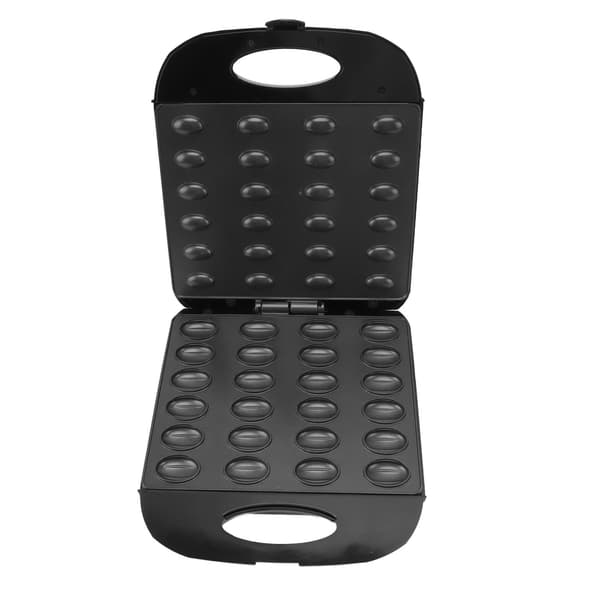 Electric Nut Waffle Bread Maker Walnut Cake Machine 1400W 24pcs Cooking Capacity US Plug 110V