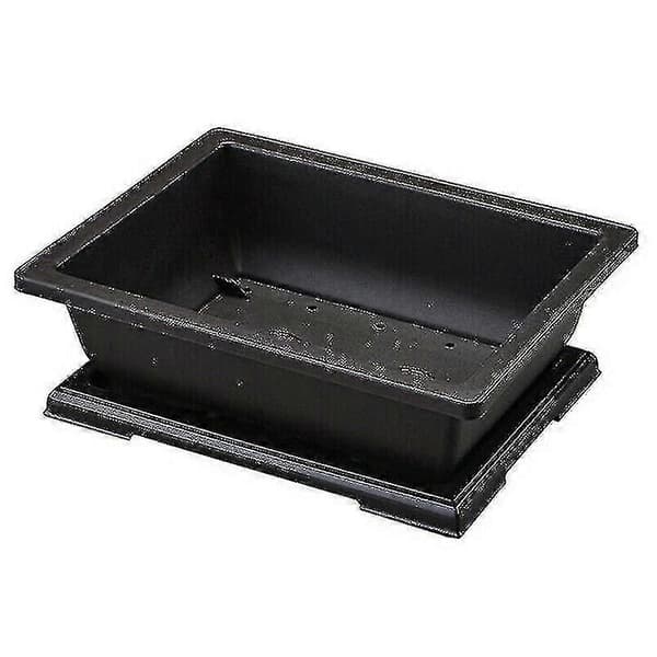 Stor blomkruka rektangulär bonsai plantskola 29x21x10,5cm