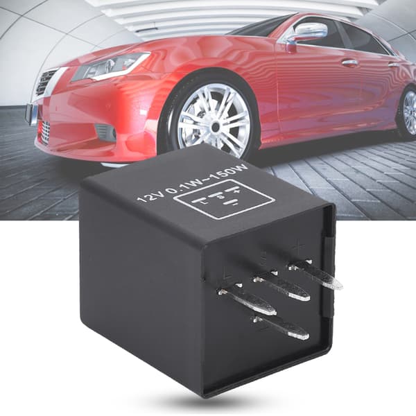 Plastic Waterproof Dustproof Durable 400 Working Hours EP29 4-Pin LED Flasher Relay for Car
