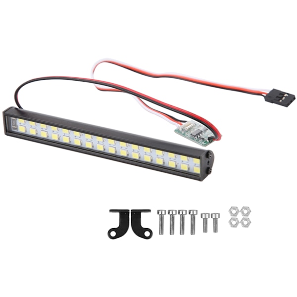 32 LED-lamppallot RC-auton kattovalaisin RC Crawler Universal LED Light Bar Tarvikkeet Pituus 100mm