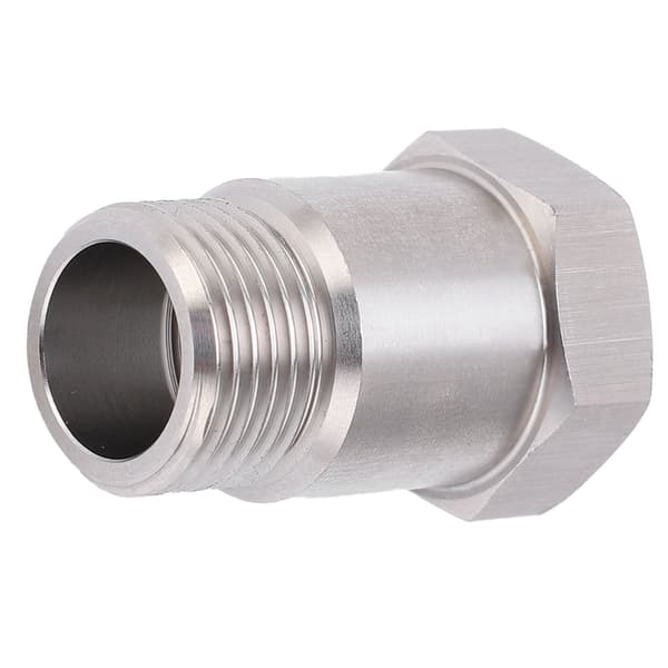 Oxygen Sensor Extension Extender Adapter Spacer M18x1.5mm 304 Stainless Steel Mechanical Equipment