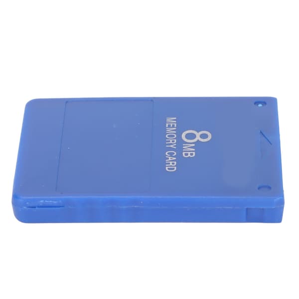 Höghastighets 8MB spelminneskort för PS2 - Stöder FMCB1.966 och alla spel (blå)