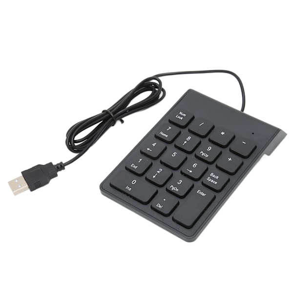 USB Mini 18-Tast Nummerskrivebord til stationære og bærbare computere
