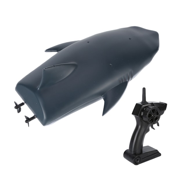 Fjärrkontroll Simulering Shark Boat Elektrisk vattenskoter Utomhuspool Leksak Racing Båtskepp