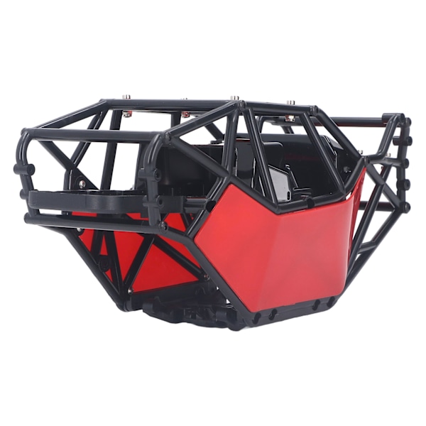 Fjärrkontroll Crawler Body Shell Plast RC Roll Cage Bilmodelltillbehör för Axial SCX10 Red