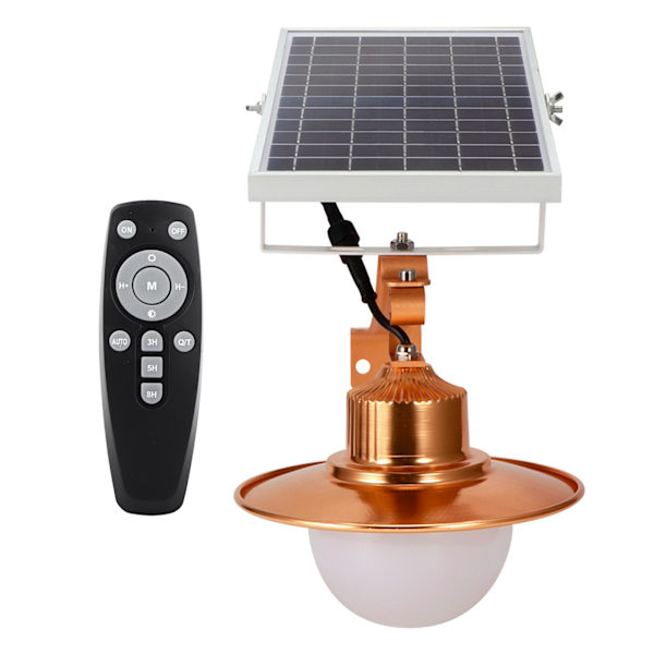 IP65 Vattentät Solar Powered Flood Light Fjärrkontroll Vägglampor för Garden Courtyard