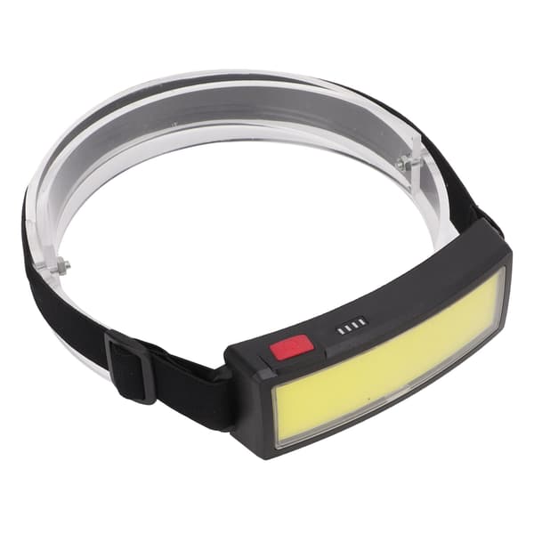 LED Hodelykt USB-lading LED Flomlys Ultralett COB Hodelykt Utendørs Camping Hodemontert Hodelykt