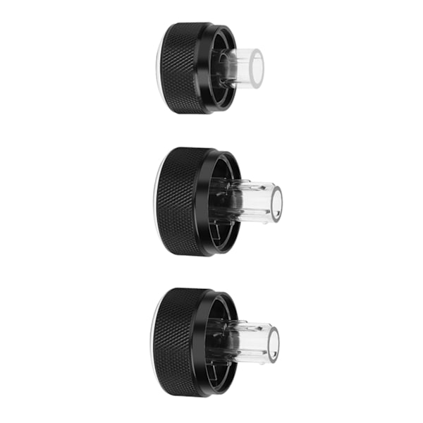3st aluminium bil luftkonditionering kontrollpanel strömbrytare för GOLF 5 MK5 2005-2009