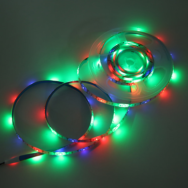 3 meter 90 LED Solenergi Vattentät flexibel ljusrand för julgran Trädgårdsdekoration Färgad