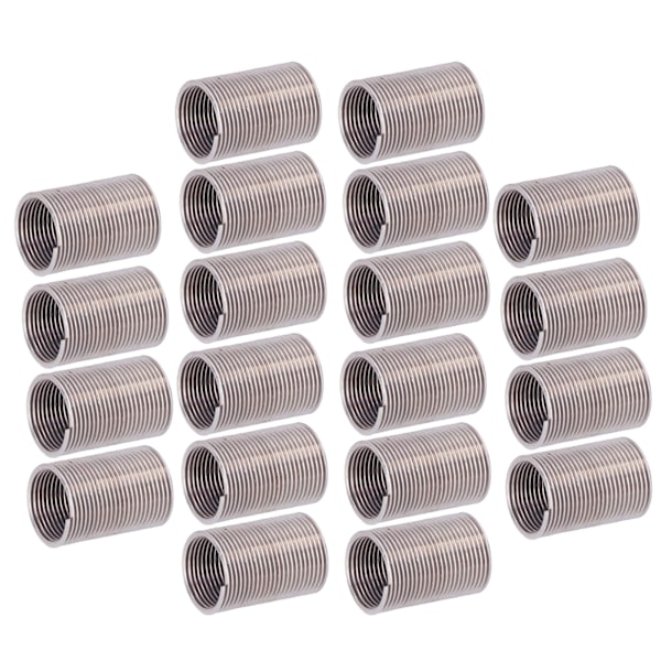 20 kpl kierteinsä M12 x 1 kierteinen korjausmutteri spiraalinen kierteen pidennys työkalu 3D