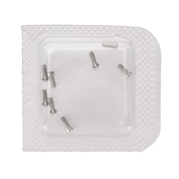 8 stk mikroklokkes reparations skruer i rustfrit stål urkasse skruer til Ballon Bleu herre 1 X 1,4 X 3,2 mm