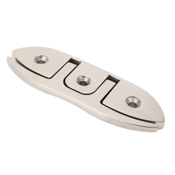 Bådfællesklodser 316 rustfrit stål Flip Up Dock Cleat Foldbar marine dæktov Tilbehør 6 tommer