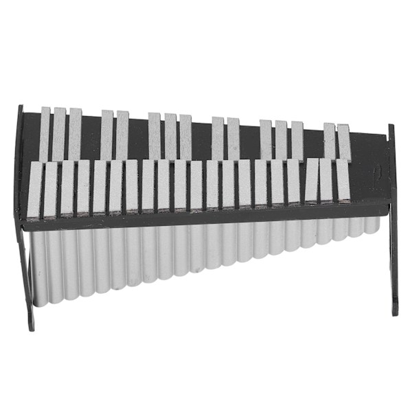 Mini Marimba i Harpiks Sød Stil Glansfuld Struktur Miniature Dukkehuss Musikalske Legetøj til Musikelskende
