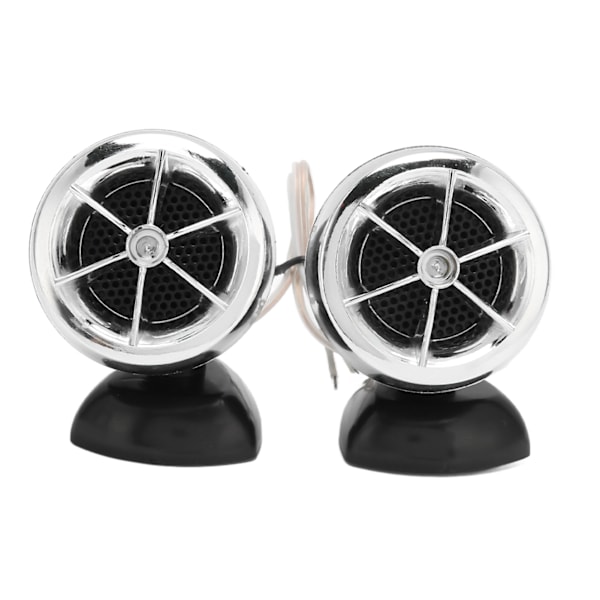 2st Dome Diskanthögtalare 1200W Hög känslighet Universal för bilstereosystem Silver