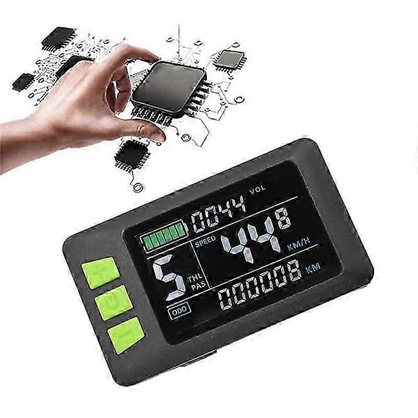 24V 36V 48V 60V P3C LCD-display til el-scooter (5-benet)