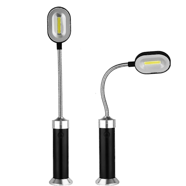 Magnetisk Base 360 Graders Justerbar LED Grill Lys - 2 Pakk