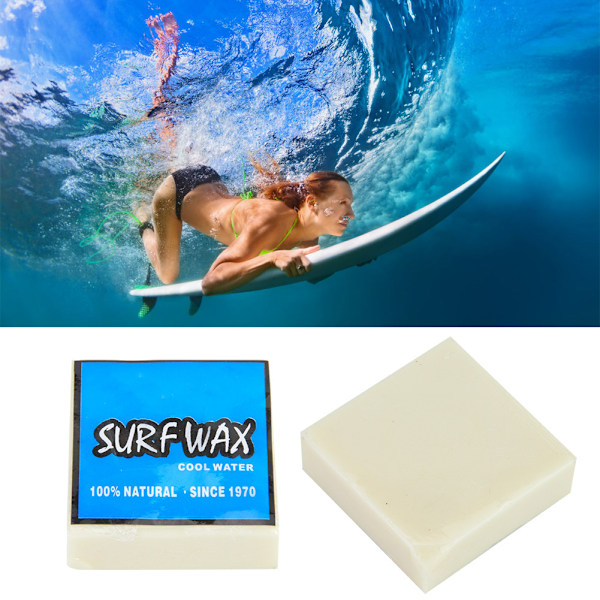 Högkvalitativ antislip surfvax Surfboard Skimboard Skateboardvaxer (blå)