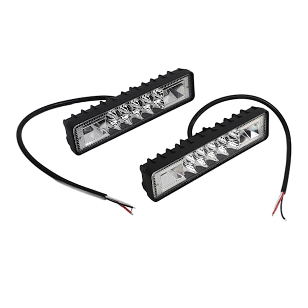LED Arbejdslys 12‑85V 48W Hvid Gul Lysfarve IP67 Vandafvisende Fleksibel Forlygte Kørelygter til Offroad Truck Traktor Båd